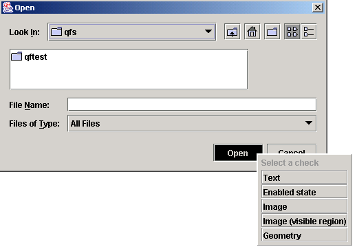 Enregistrement d'un Contrôle dans la Fenêtre FileChooser