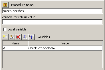 Propriétés d'un Appel de Procédure