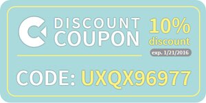 coupon de remise pour Createer